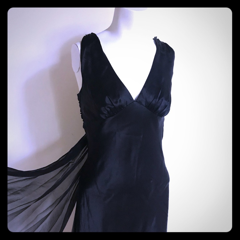 Arden B Silk Evening Gown